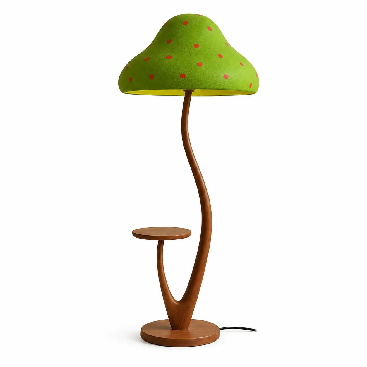 89ef44f871bd86ee78fa33e109114c62_11zon Mushroom Floor Lamp with Side Table | Nordic Lighting - Image 1