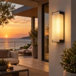Modern Rectangular Outdoor Wall Light for Architectural Facade - Image 3