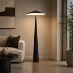 Modern Sculptural Cone LED Floor Lamp - Image 3