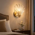 Seashell Glass Outdoor Wall Light | IP64 LED Sconce - Image 3