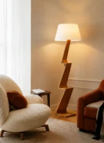 Floor Lamp | Modern Wooden LED Lighting Fixture - Image 3