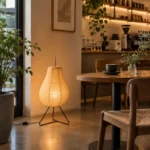 Wabi-Sabi Rattan Table Lamp | Handmade Ambient Light - Image 2