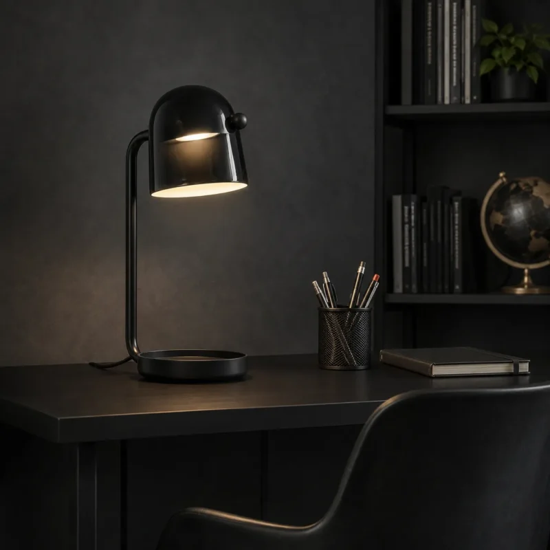 Nordic Minimalist Dome Table Lamp | Modern LED Bedside Lighting - Image 2