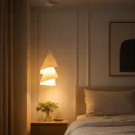 Spiral Paper Pendant Light | Wabi-Sabi Lighting - Image 3