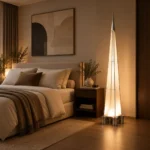 Modern Pyramid LED Floor Lamp | Architectural Lighting - Image 3