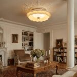 Fabric LED Ceiling Light – Elegant Pleated Wave Ceiling Lamp - Image 3