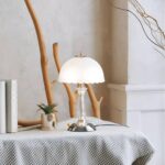 Crystal Table Lamp Brass Design | Modern Glass LED Table Lamp - Image 4