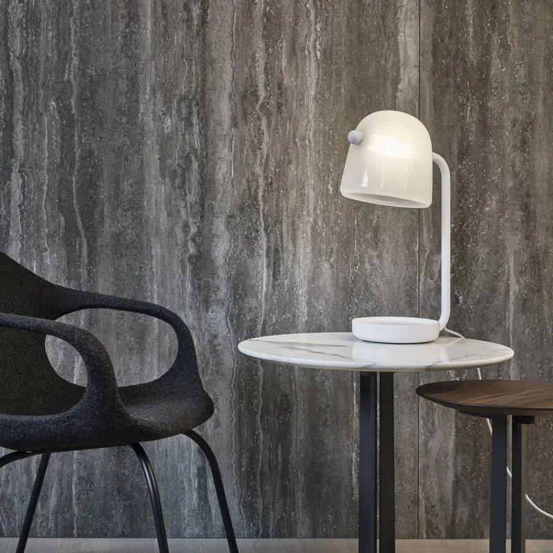 Nordic Minimalist Dome Table Lamp | Modern LED Bedside Lighting - Image 5