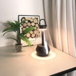 Portable Glass Table Lamp | Modern LED Ambient Bedside & Outdoor Lighting Fixture - Image 4