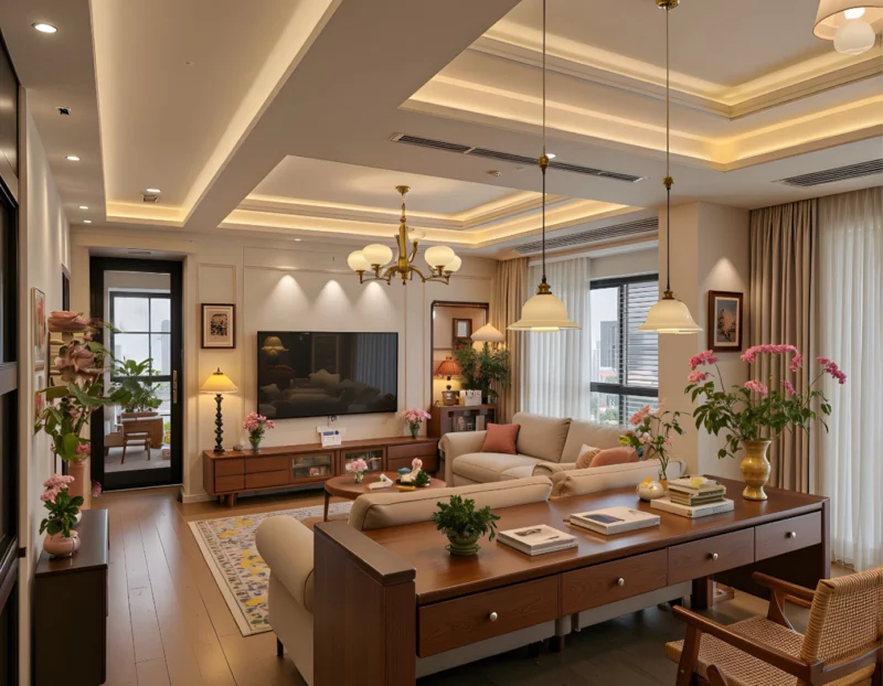 Warm Retro Home