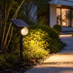 10W Solar Landscape Spotlight Outdoor LED Ground Stake Light - Image 4