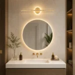 Modern Halo LED Vanity Wall Light for Bathroom Mirror - Image 3