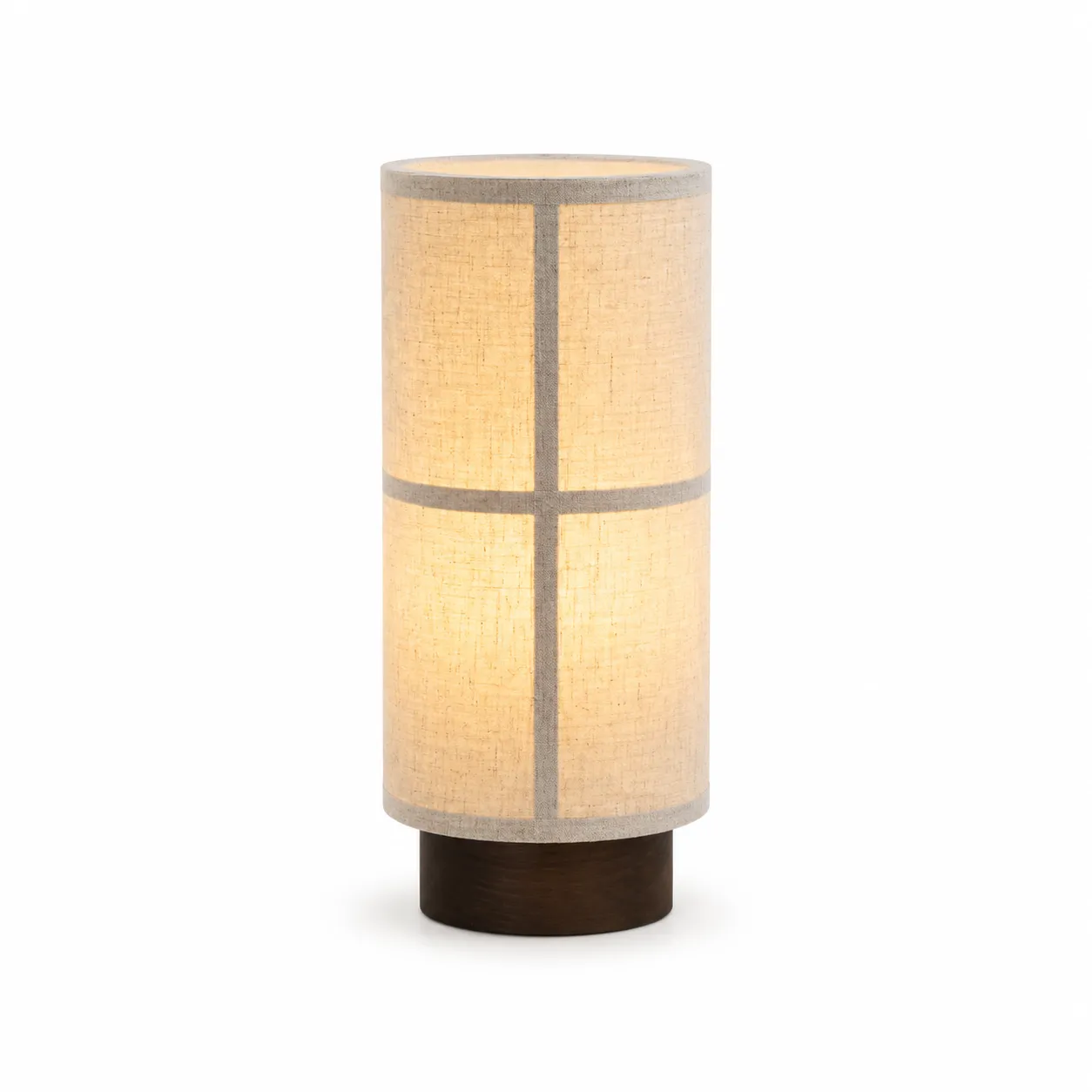 a6a5a373-c4df-4775-98d4-6a13a57efe6a_11zon Modern Linen Table Lamp | Minimalist Fabric Bedside LED Light - Image 1