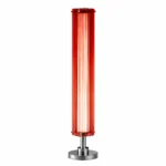Red Acrylic Floor Lamp | Modern Sculptural LED Light