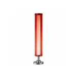 Red Acrylic Floor Lamp | Modern Sculptural LED Light