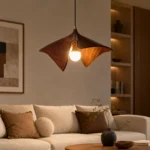 Sculptural Resin Pendant Light | Modern Organic Lighting - Image 2