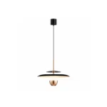 Modern Disc Pendant Light | Black Minimalist LED Ceiling Lighting Fixture