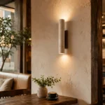 Travertine Wall Light | Natural Stone Up Down Sconce - Image 2