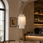 Natural Shell Pendant Light | French Luxury Decorative Lighting - Image 3