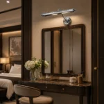 Adjustable Chrome LED Vanity Wall Light for Modern Interiors - Image 2