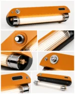 Modern Retro Tube LED Wall Light - Image 5