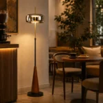 Modern Sculptural Floor Lamp | Adjustable LED Light - Image 3
