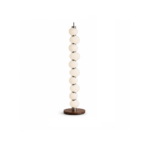 Spiral LED Floor Lamp | Frosted Glass Lighting