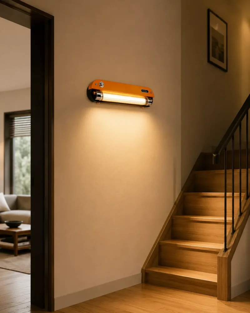 Modern Retro Tube LED Wall Light - Image 3