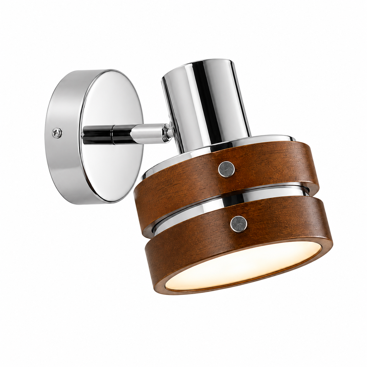 c4449dd729f732194e6b74655b1e9912 Modern Wood Wall Sconce | Adjustable E27 Spotlight Lamp - Image 1