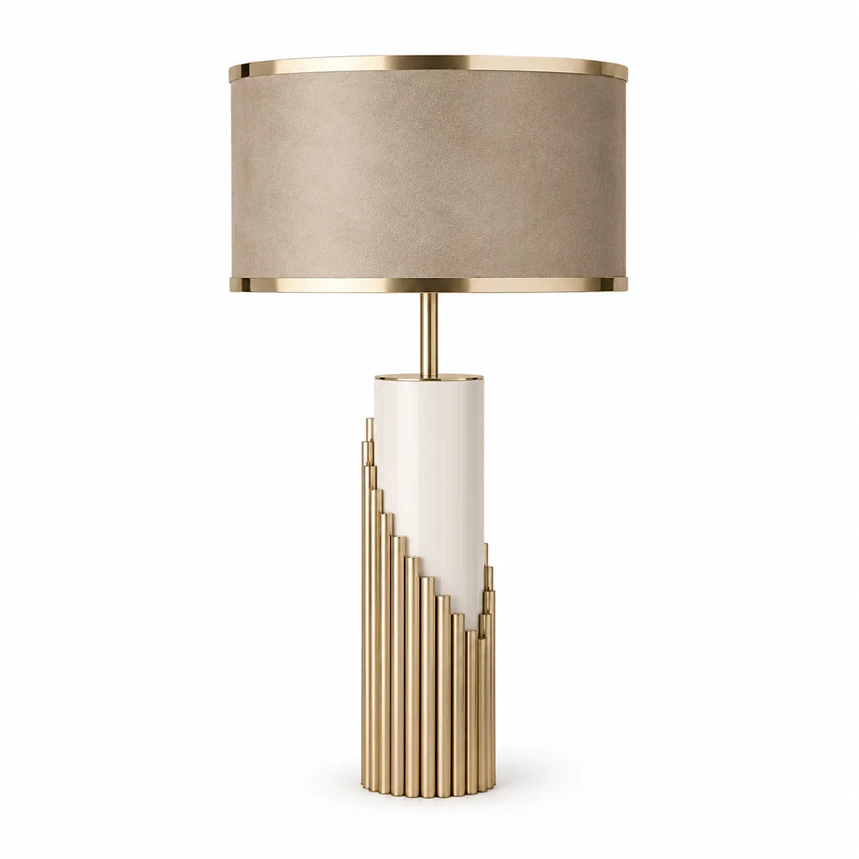 c44e2ad6-5bd5-4a8a-bde9-f7c964f56ea5_11zon Modern Luxury Marble Table Lamp | Gold LED Bedside Lamp for Bedroom & Living Room - Image 1