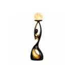 Artistic Moon Floor Lamp | Modern LED Sculptural Light