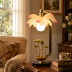 Artistic Lotus Table Lamp | Luxury Decorative LED Lighting Fixture - Image 2