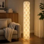 Wave Pattern Floor Lamp | Modern LED Ambient Light - Image 2