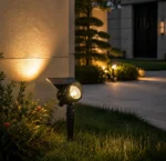 10W Solar Landscape Spotlight Outdoor LED Ground Stake Light - Image 3