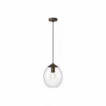 Glass Globe Pendant Light | Modern Minimalist LED Ceiling Lighting Fixture