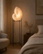 Ocean Conch Sculptural Floor Lamp | Organic Lighting - Image 3