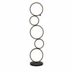 Geometric Ring LED Floor Lamp | Modern Lighting