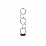 Geometric Ring LED Floor Lamp | Modern Lighting