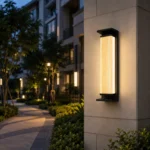 Modern Outdoor Wall Light with Motion Sensor | LED Sconce - Image 4