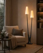 Modern Sculptural Branch Floor Lamp | Double Light - Image 3