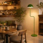 Modern Green Floor Lamp | Nordic Ambient Lighting - Image 2