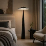 Modern Sculptural Cone LED Floor Lamp - Image 2