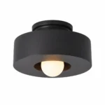 Resin Ceiling Light – Modern Minimalist LED Flush Mount Lamp