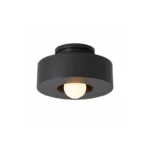 Resin Ceiling Light – Modern Minimalist LED Flush Mount Lamp