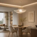 Sculptural Mesh Pendant Light | Modern LED Lighting - Image 3
