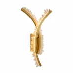 Crystal Wave Wall Light | Luxury Gold LED Sconce