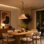 Swirl Pendant Light | Modern Artistic LED Ceiling Lighting Fixture - Image 2