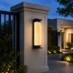 Modern Outdoor Wall Light with Motion Sensor | LED Sconce - Image 3