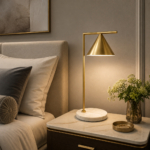Modern Cone Table Lamp – Minimalist LED Desk & Bedroom Lighting Fixture - Image 4