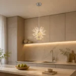 Crystal Blossom LED Pendant Light | Luxury Crystal Fixture - Image 2